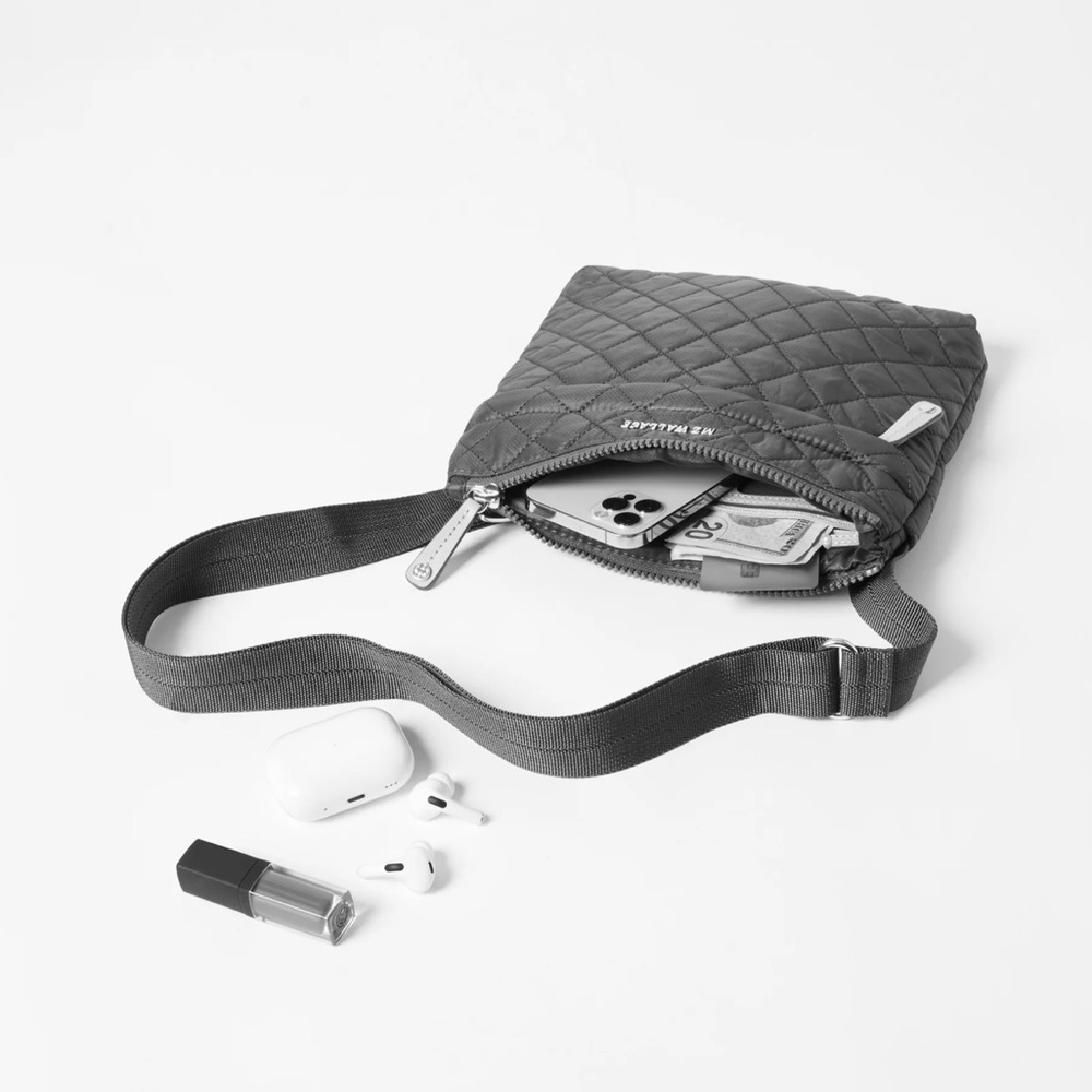MZ Wallace Metro Flat Crossbody Walnut - Picture 4 of 6